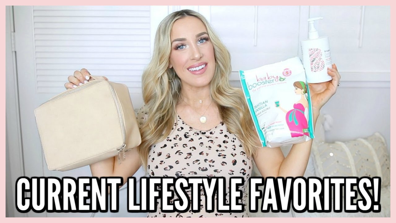CURRENT LIFESTYLE FAVORITES! BEAUTY, PREGNANCY, MORE | OLIVIA ZAPO