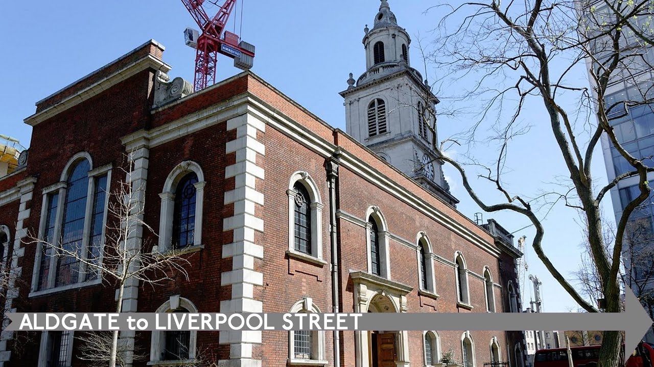 Aldgate to Liverpool Street (Metropolitan/Circle lines)