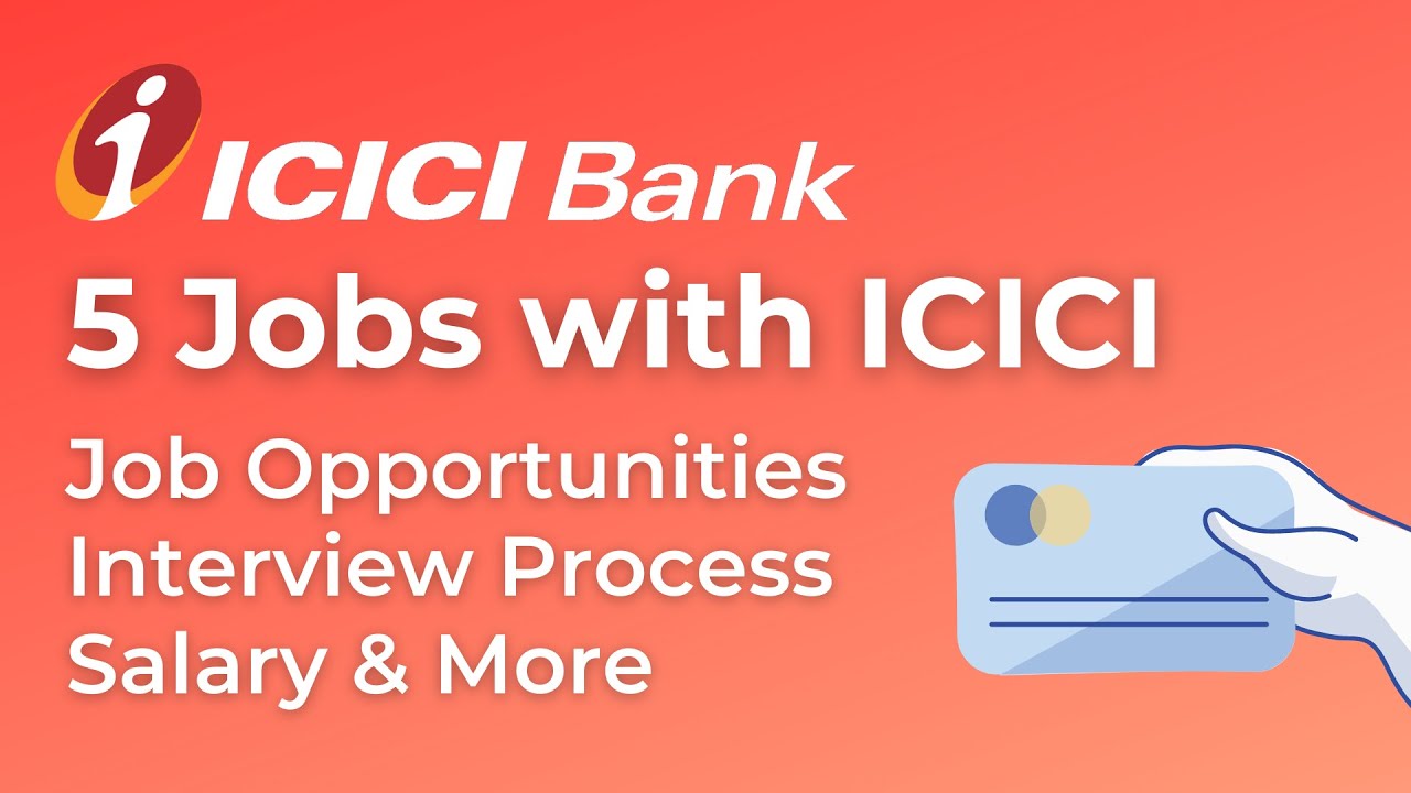 Private bank jobs 2020 | 5 ICICI bank job for freshers