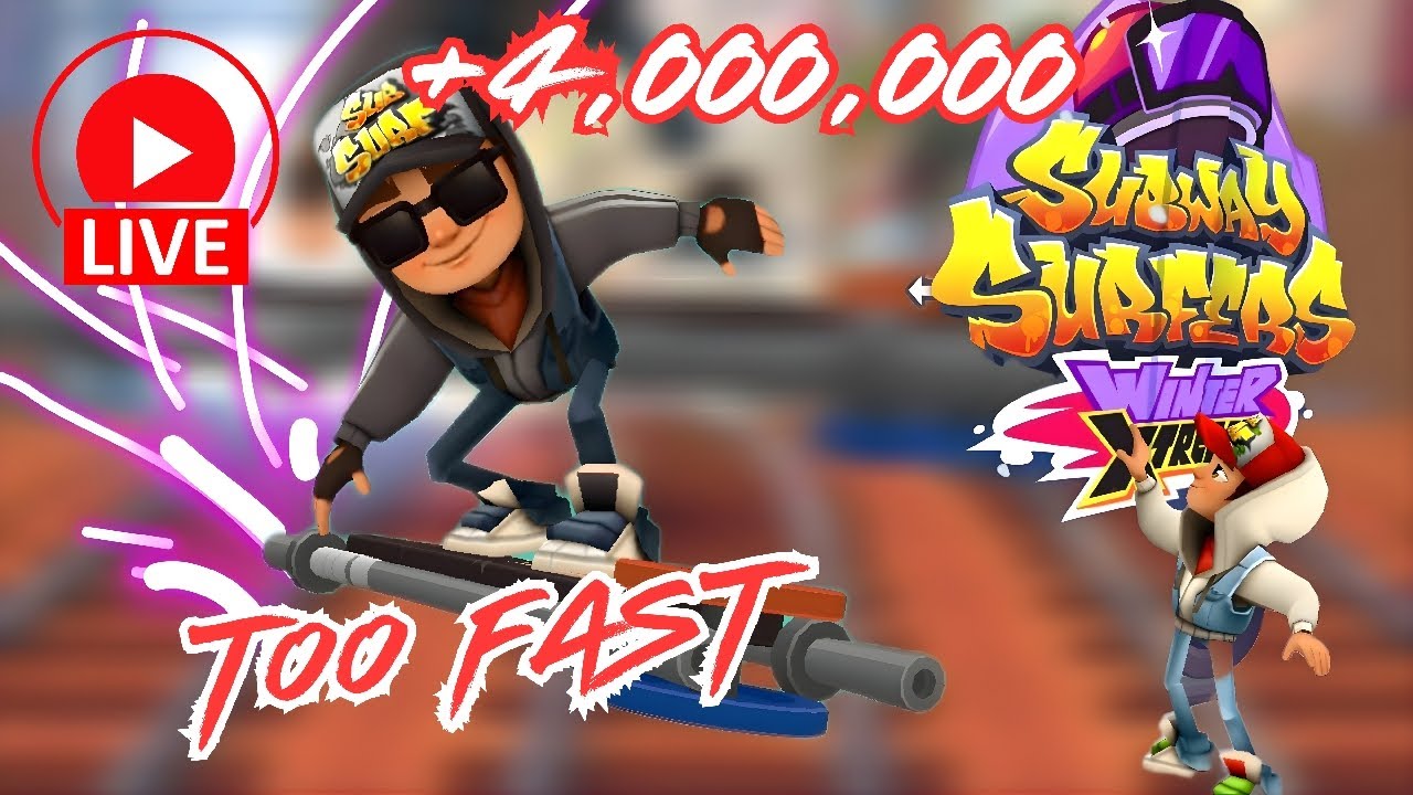 SubwaySurfers: Breaking My High Score! 🏃💨 [Live]