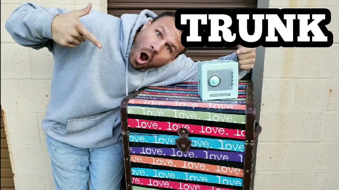 THE LOVE TRUNK I Bought Abandoned Storage Unit Locker Opening Mystery Boxes Storage Wars Auction