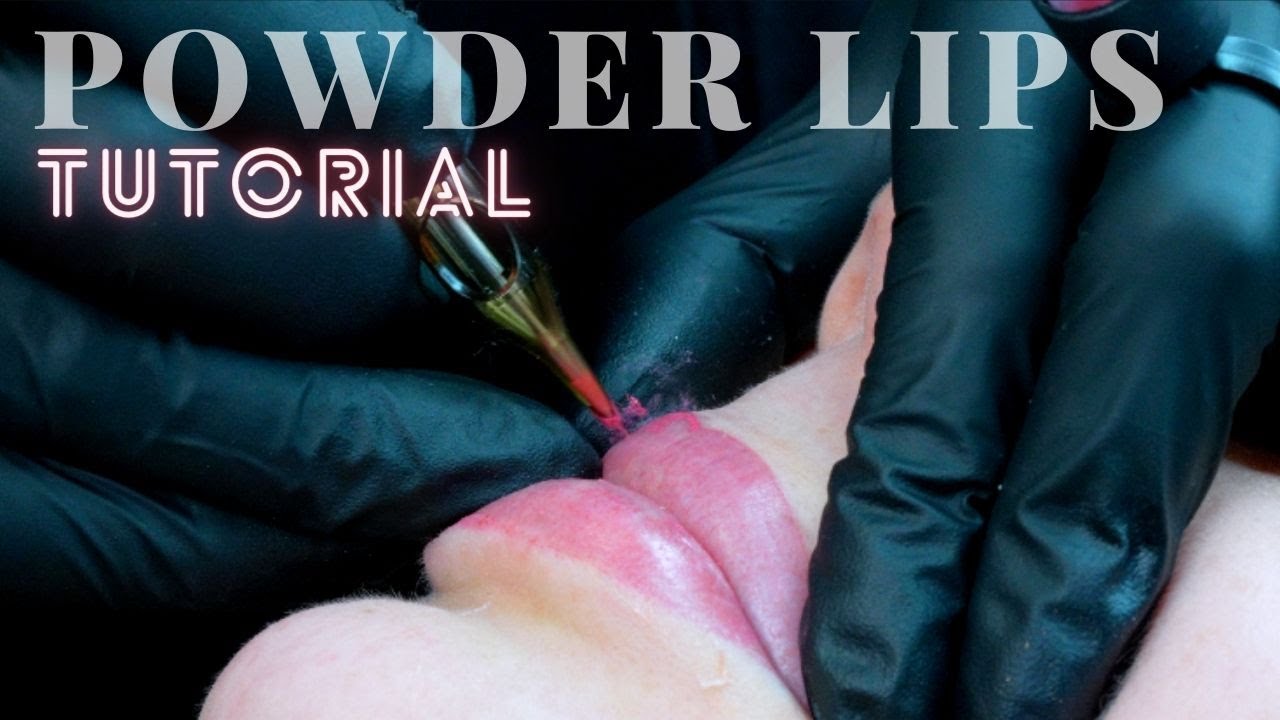 Tutorial - 1 zu 1 Anleitung Powder Lips