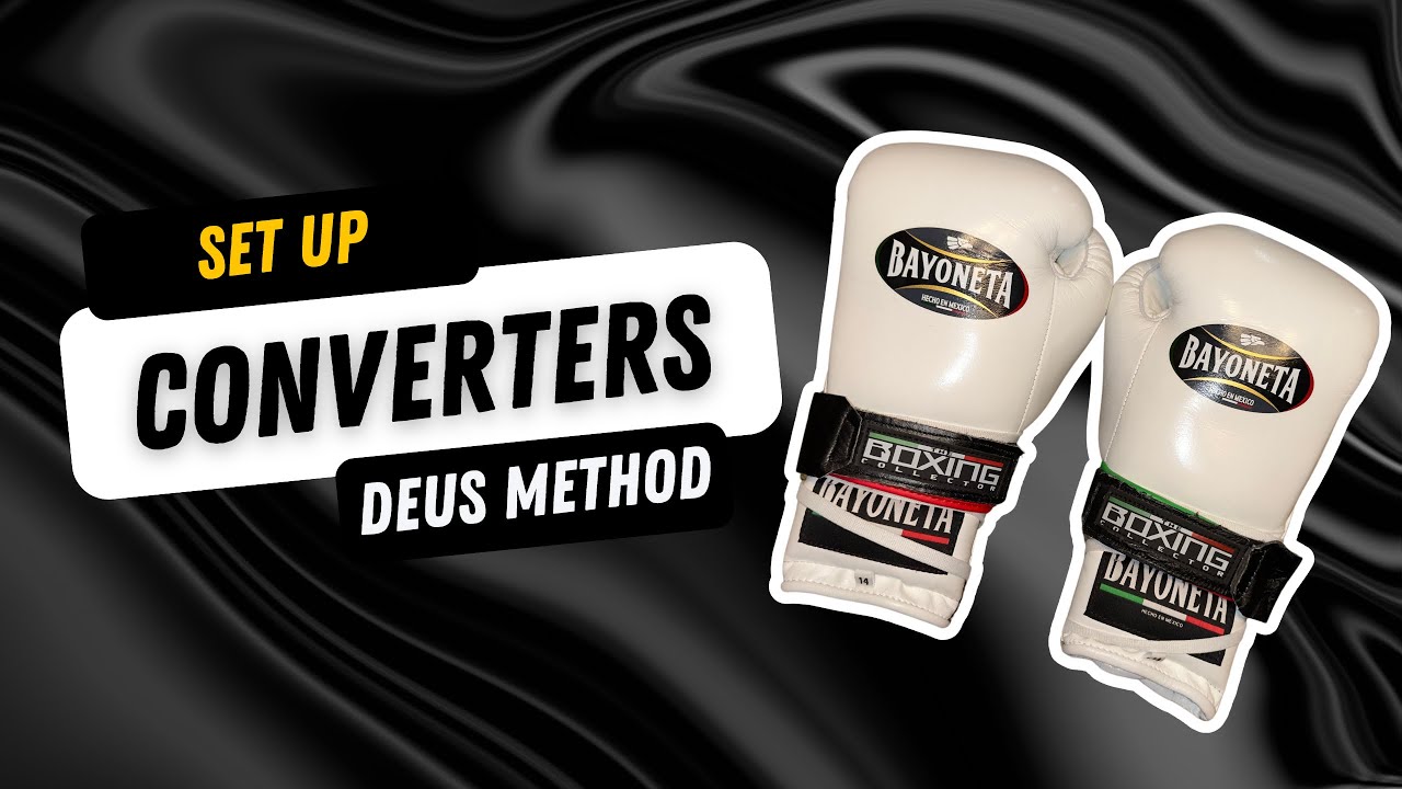 Best way to set up Lace-Strap Converters for you boxing gloves