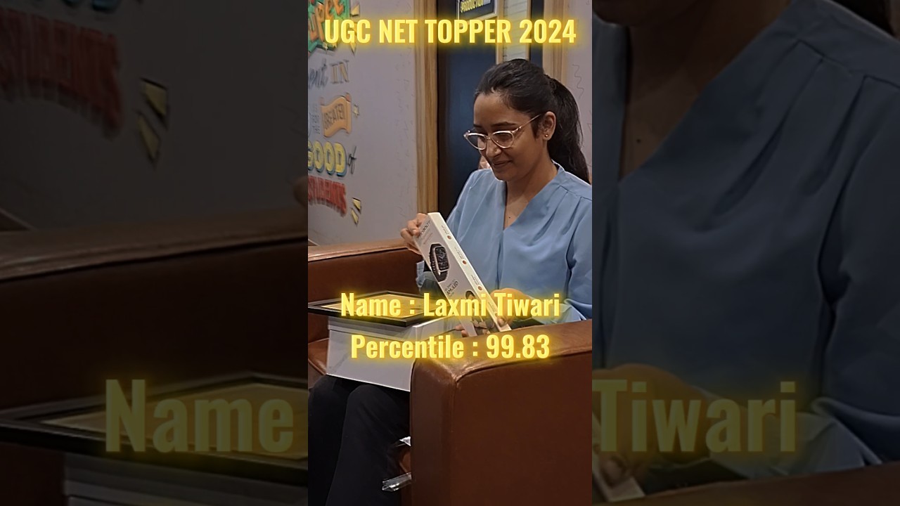 PW Gift Unboxing | UGC NET Topper 2024 | Laxmi Tiwari | PW