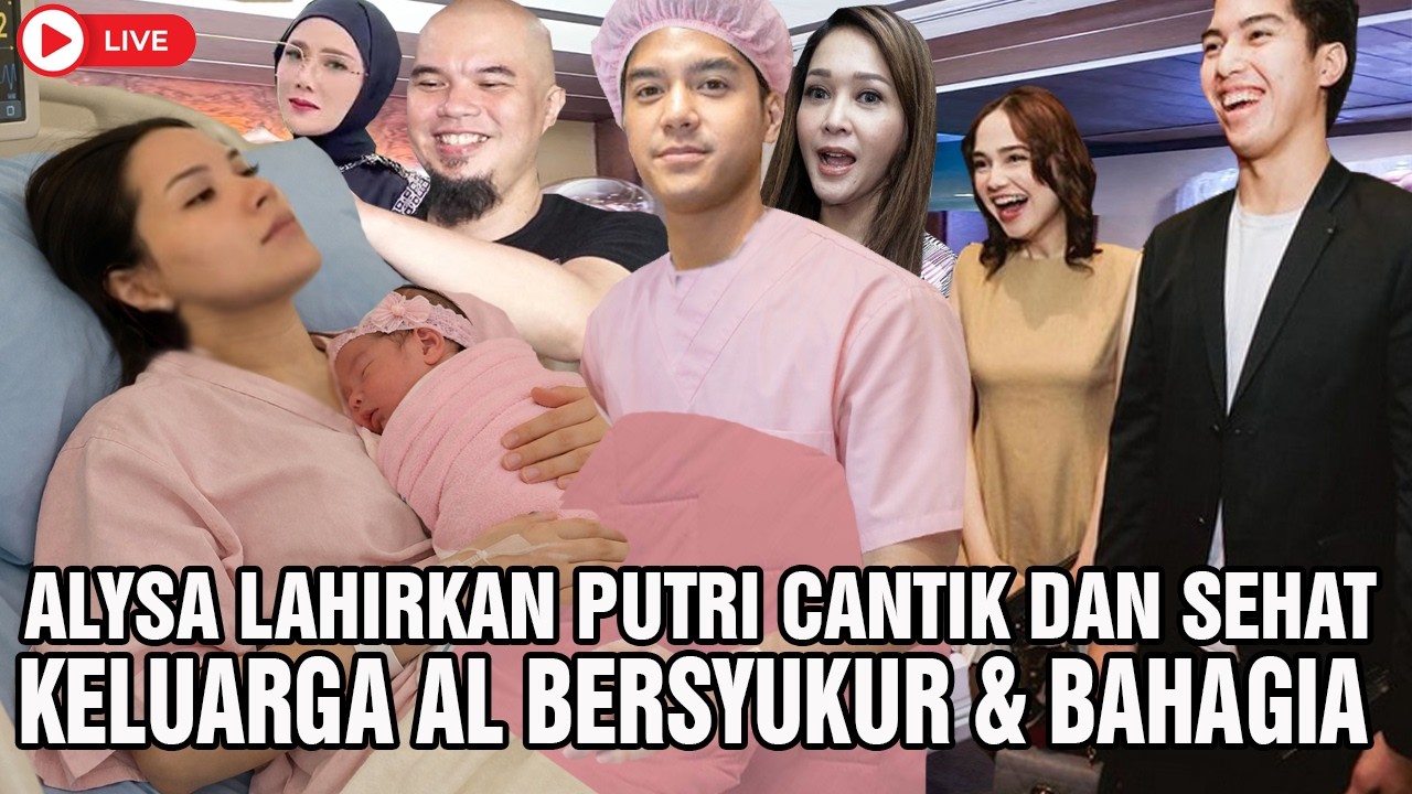Al Ghazali Bahagia Alysa Daguise Lahirkan Putri Cantik Sehat Keluarga Ahmad Dhani Maia Alhamdulillah
