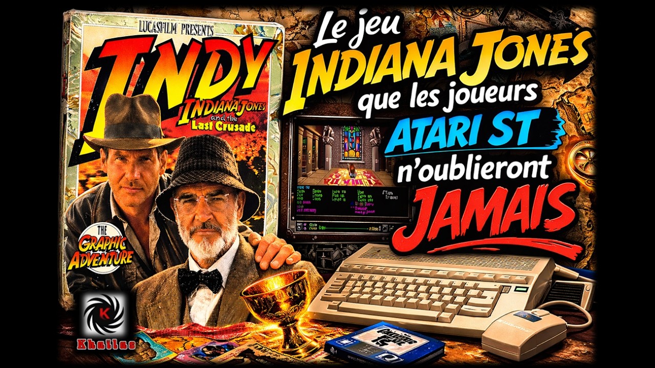 Le jeu Indiana Jones que les joueurs Atari ST n’oublieront jamais!