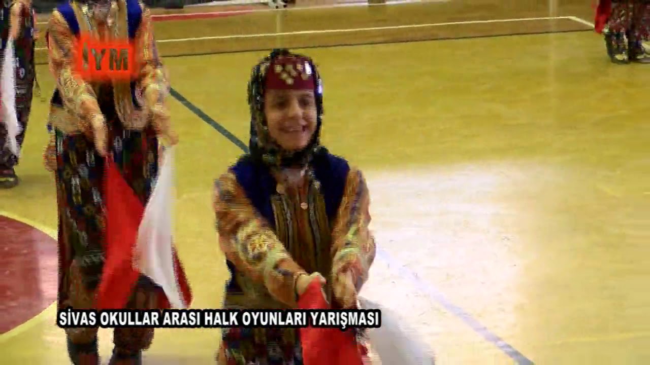 sivas okullar arası halk oyunları yarışması