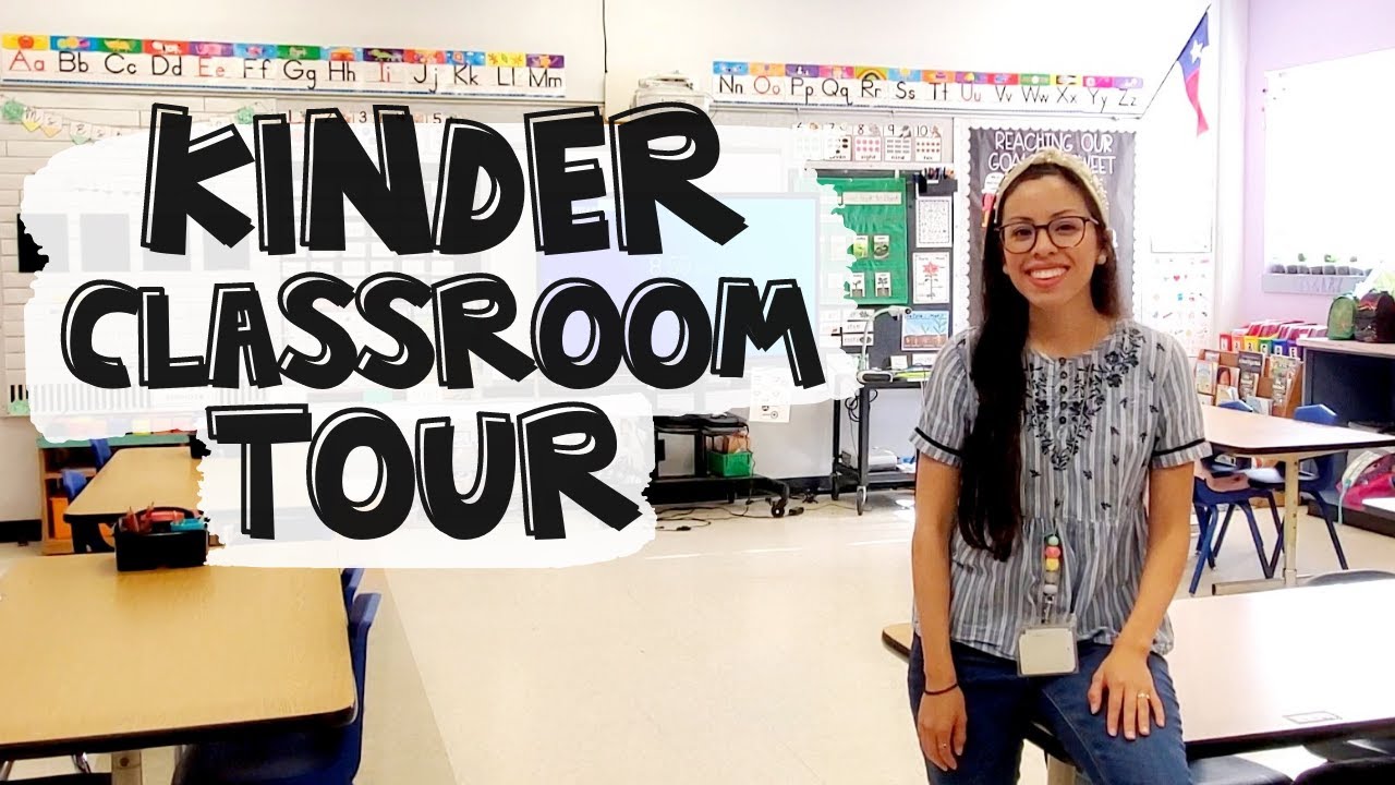 Kindergarten classroom tour 2021 - 2022: small & minimalist classroom