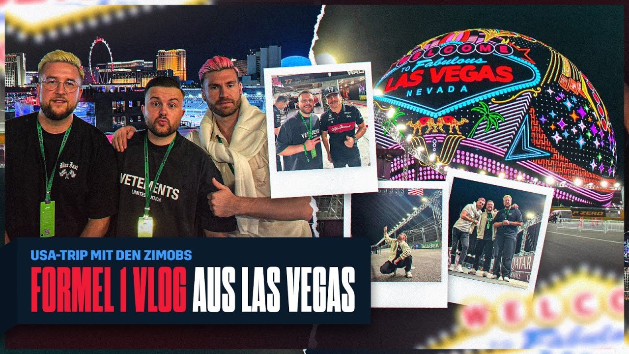 Auf der RENNSTRECKE in LAS VEGAS 😍🇺🇸 FORMEL 1 VLOG 🏁
