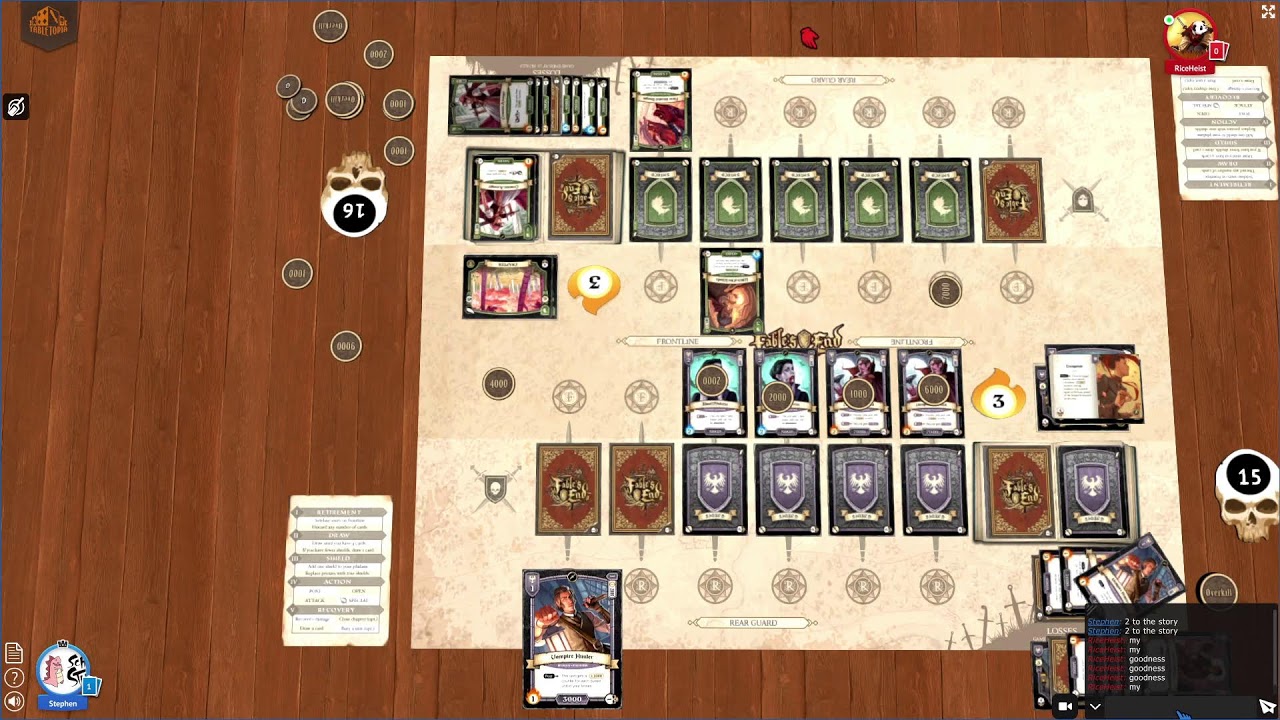 Fable's End Kickstarter Finisher