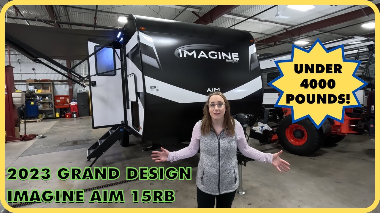 FIRST LOOK Travel Trailer Under 4000lbs! 2023 Grand Design Imagine Aim 15RB