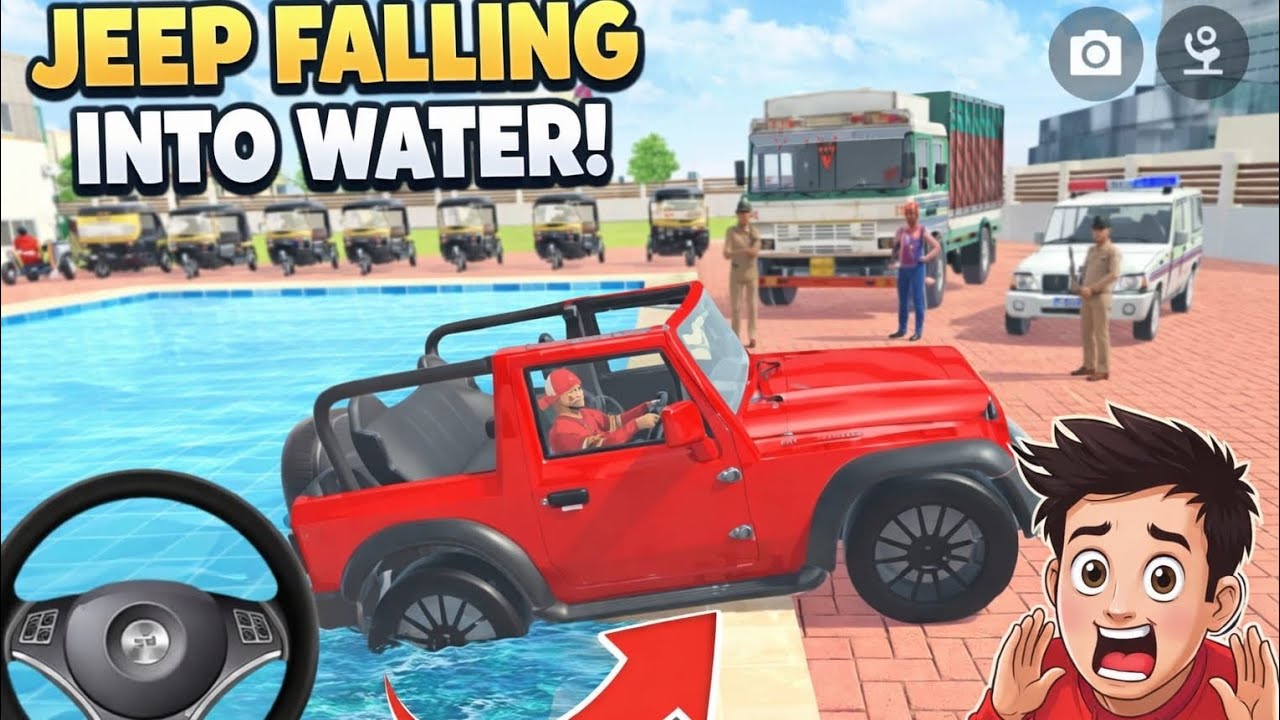 🚨Car Bike Game: Franklin Order In Indian Orange 🧡 Car And drives A Indian 💸 Police Car In SUV Game 🚘