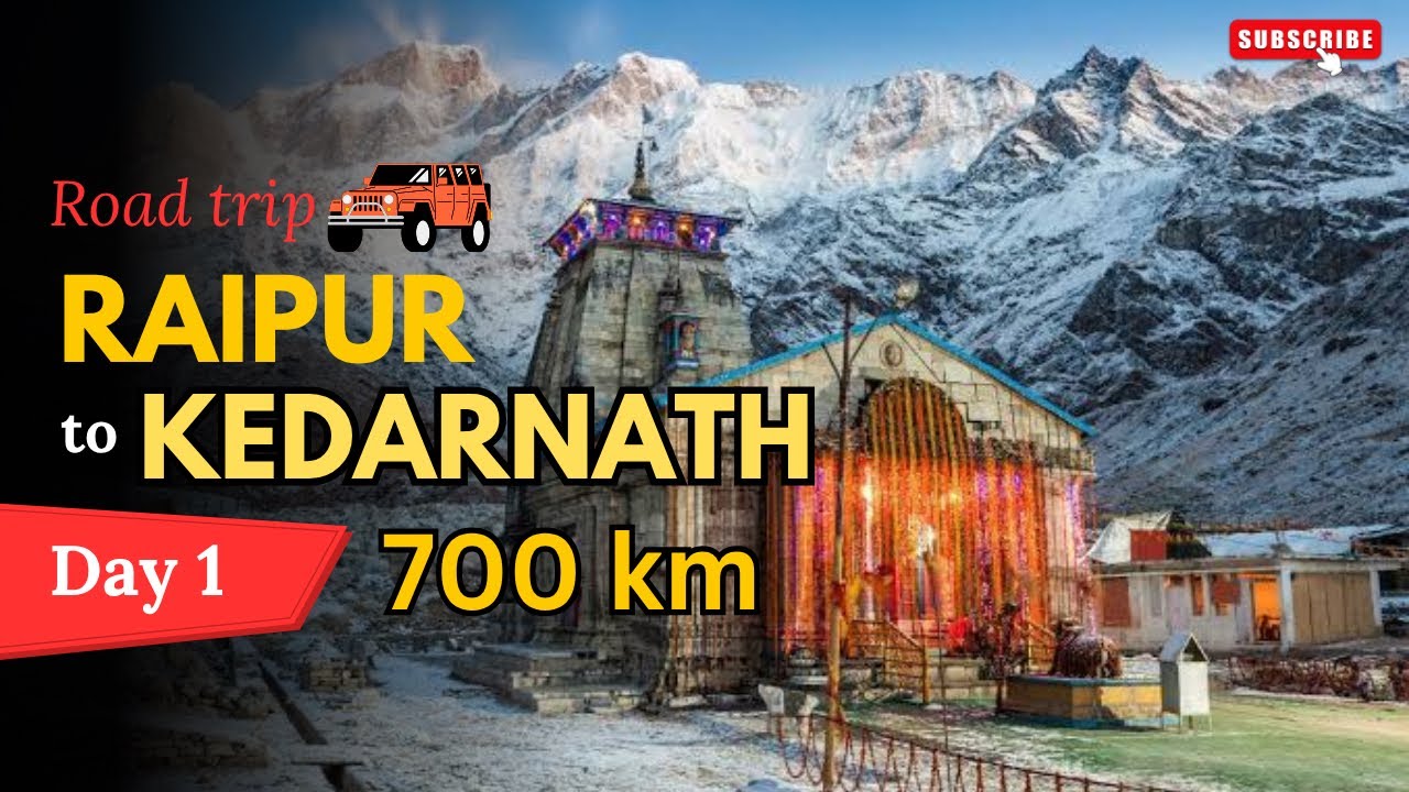 Raipur to Kedarnath by road | 700KM in day 1 reached kashi #Kedarnath #byroad #raipurtokedarnath