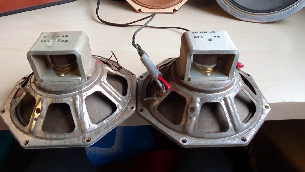 Testing Philips AD3700AM 800 ohm OTL speakers