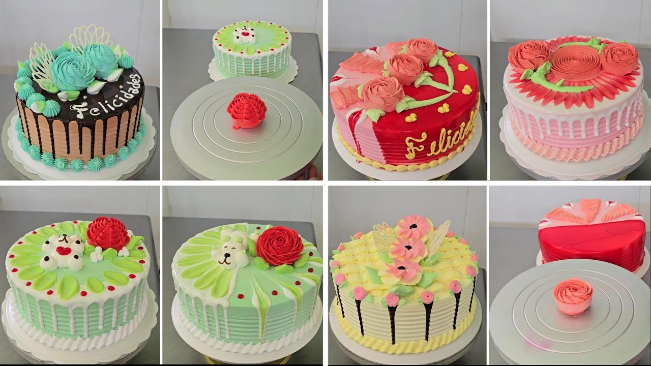 LOS MEJORES MODELOS DE PASTELES CON ROSAS Y GLASE