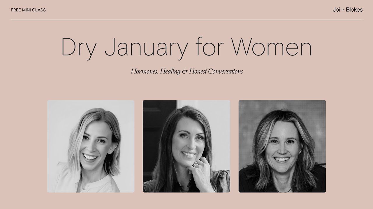 ✨ Rethinking Alcohol, Hormones & Midlife Wellness | Sober Curious Webinar