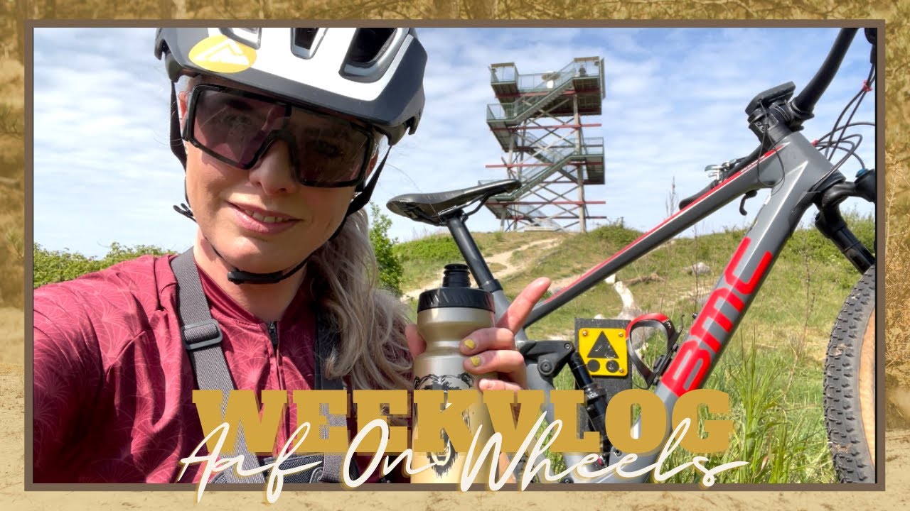 MEI VAKANTIE! MTB DIJKGATBOS / WIERINGERWERF en MTB PARCOURS DEN HELDER.・VLOG #48 | Aaf on Wheels ©