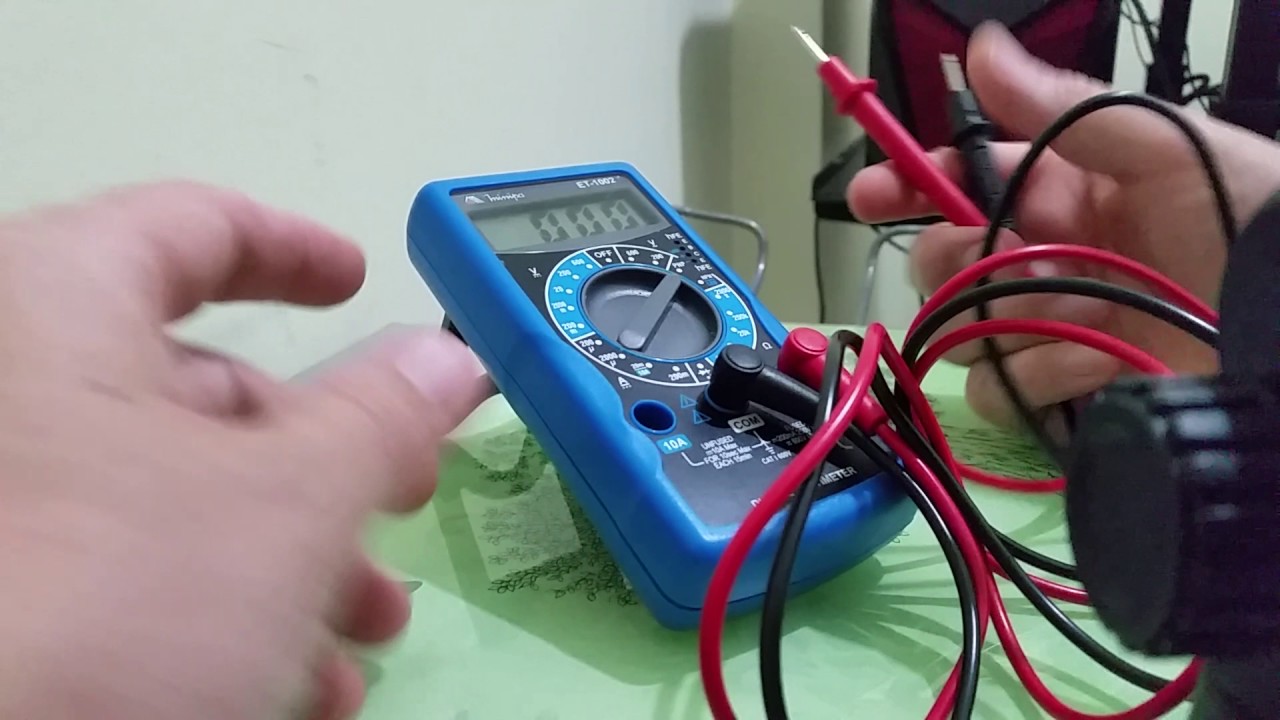 tirando duvidas do multimetro et 1002