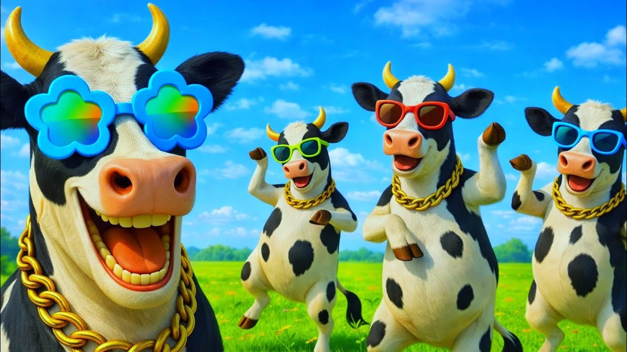 FUNNY COW DANCE 😂 |Cow Song & CowVideos 2026 |Cow dance mix |funny dancingcow |mooingcow Happu Chppu