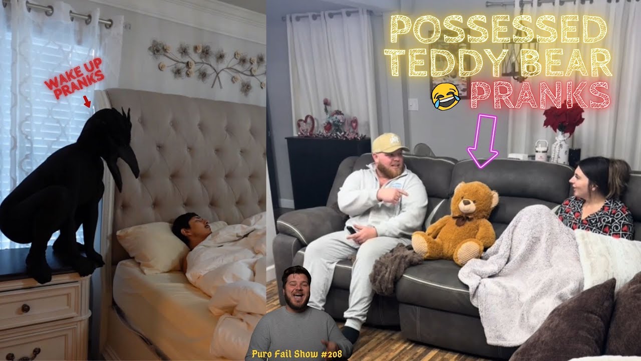 Wake Up & Possessed Teddy Bear PRANKS || Puro Fail Show #208