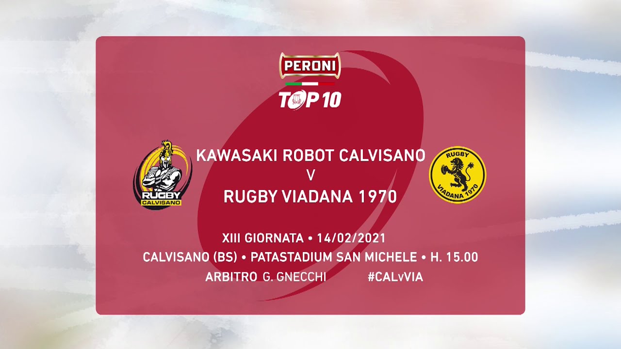 Highlights Rugby Calvisano v Rugby Viadana 1970 35-18 TOP10 2020/21 Giornata 13