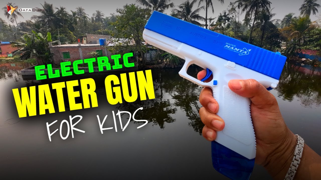 Electric Water Gun for Kids | Best Gift For This Holi | Rechargeable Battery #datadock