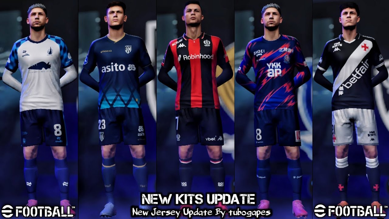 Best New Kits🔥 Top 12 Jersey In eFootball 2026 Mobile Update