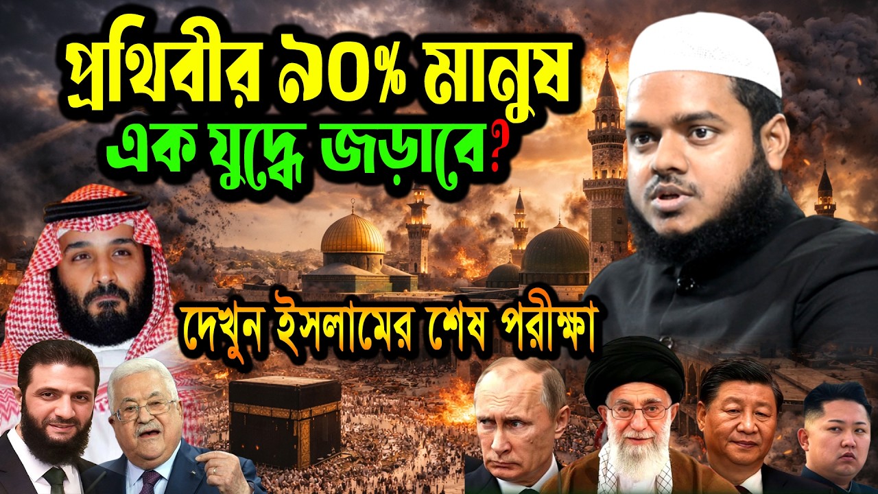 রাসূল (সা.) যে মহাযুদ্ধের ভবিষ্যদ্বাণী করেছিলেন — সেটাই কি সামনে?  আব্দুল্লাহ বিন আব্দুর রাজ্জাক