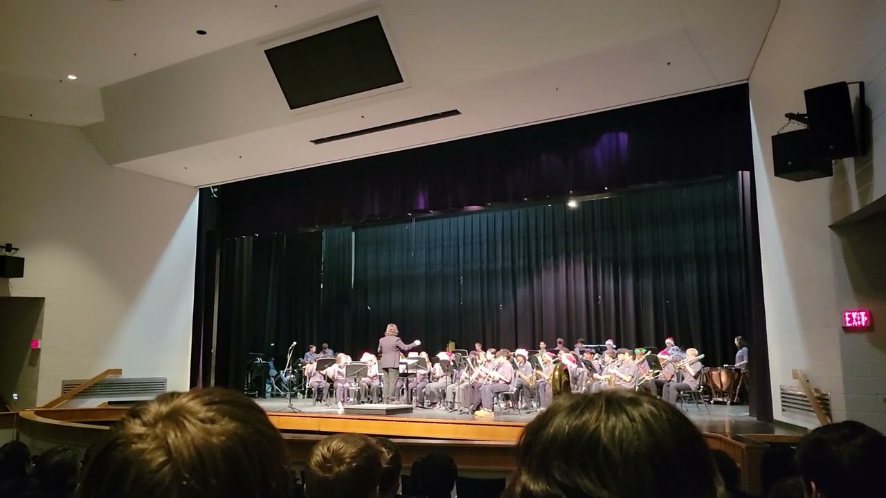 RRMS 8th Grade Band Winter Concert - Colliding Visions 