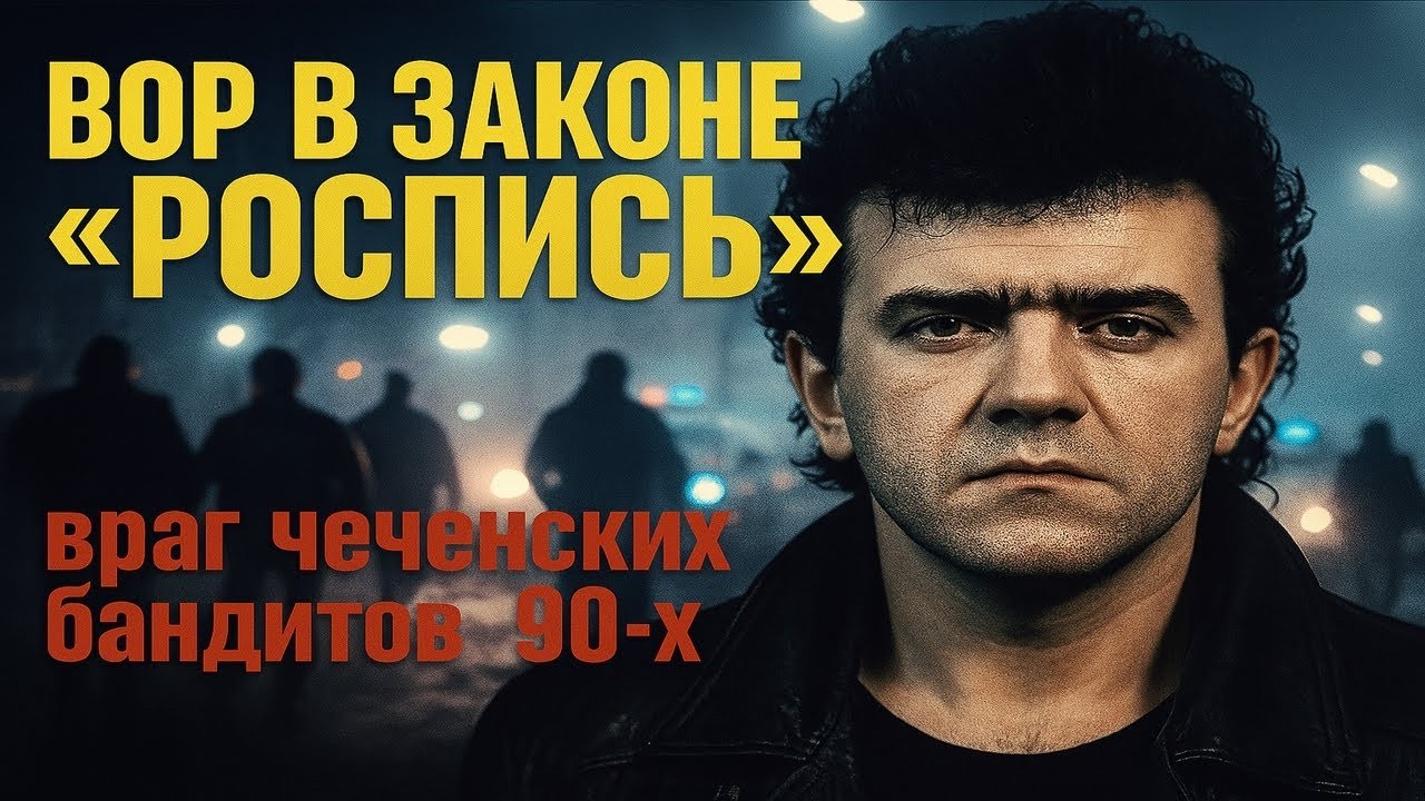 Роспись — вор в законе, бросивший вызов кавказской мафии