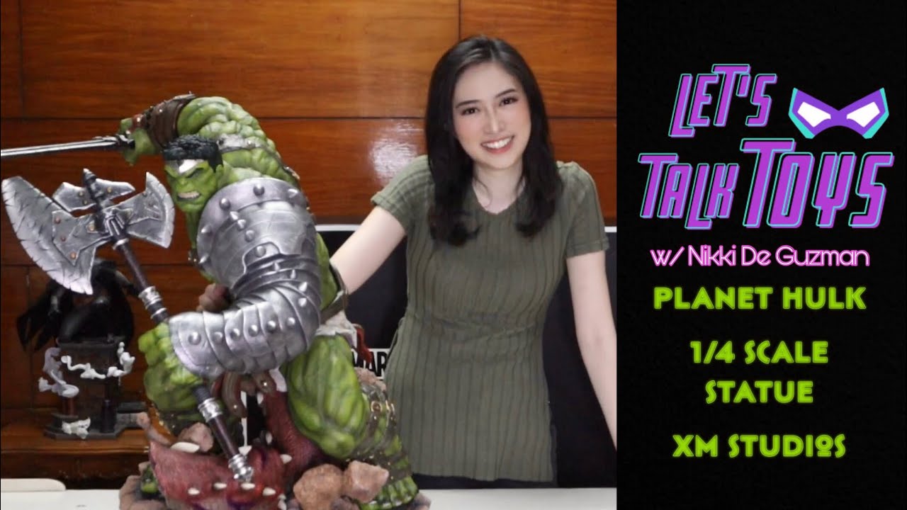 LET’S TALK TOYS w/ Nikki De Guzman - Ep 3: Planet Hulk 1/4 statue by XM Studios