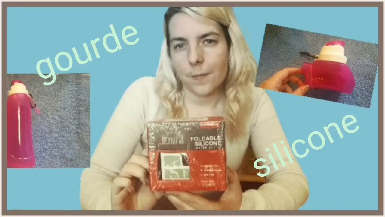 Je test la foldable silicone (gourde)