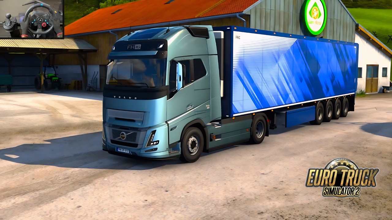 ETS2 1.58 | Cauliflower Transport | Realistic Farming Cargo Gameplay with G29