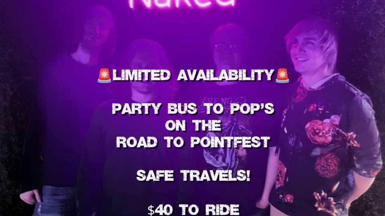 Ride the Party Bus on The Road To Pointfest 2023!