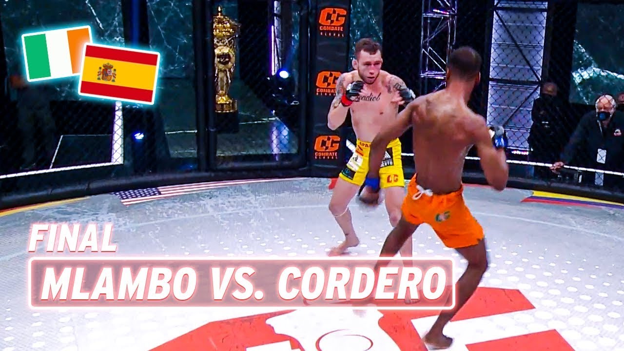 FINAL MMA I GRAN GANADOR 100 000 dólares I Mlambo VS. Cordero I Combate Global