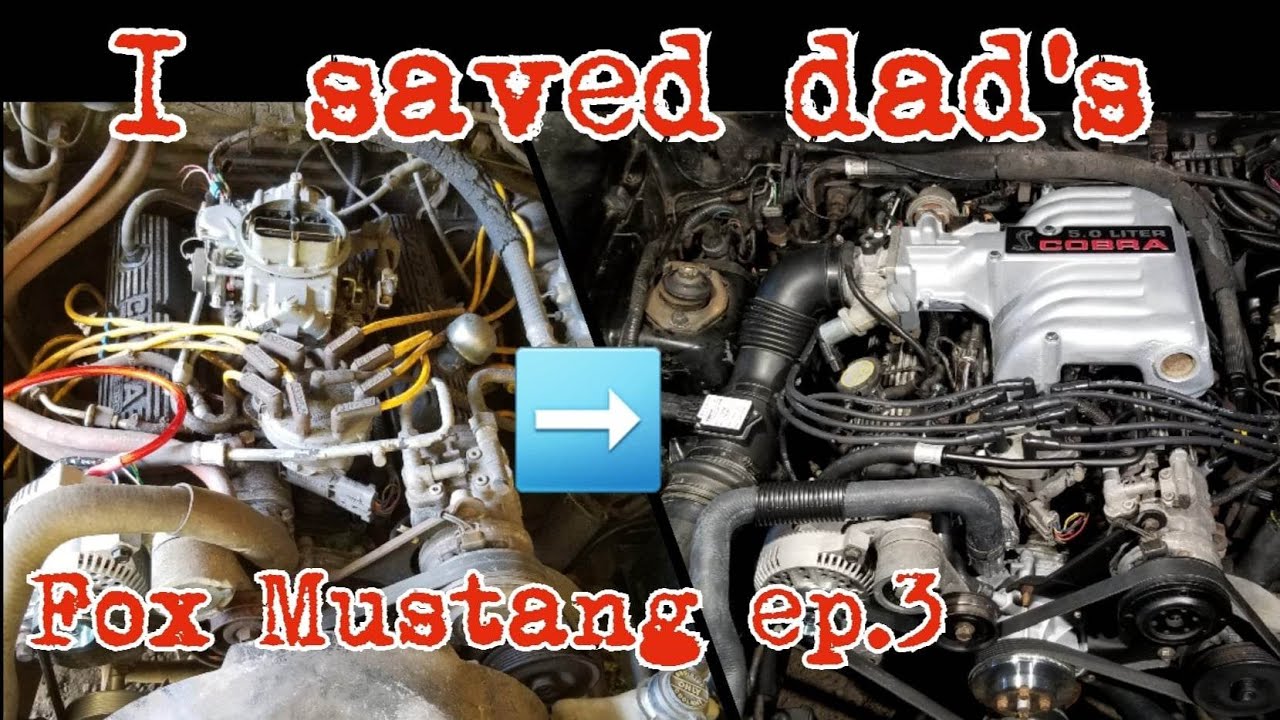 I saved dad's Foxbody Mustang!!! ep.3 CARB to EFI