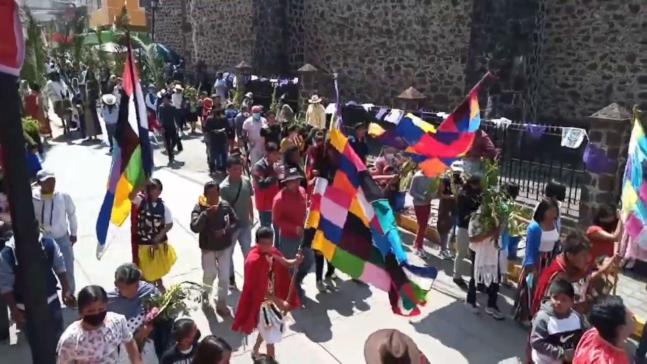 Domingo de Ramos en Santiago Tilapa 2022