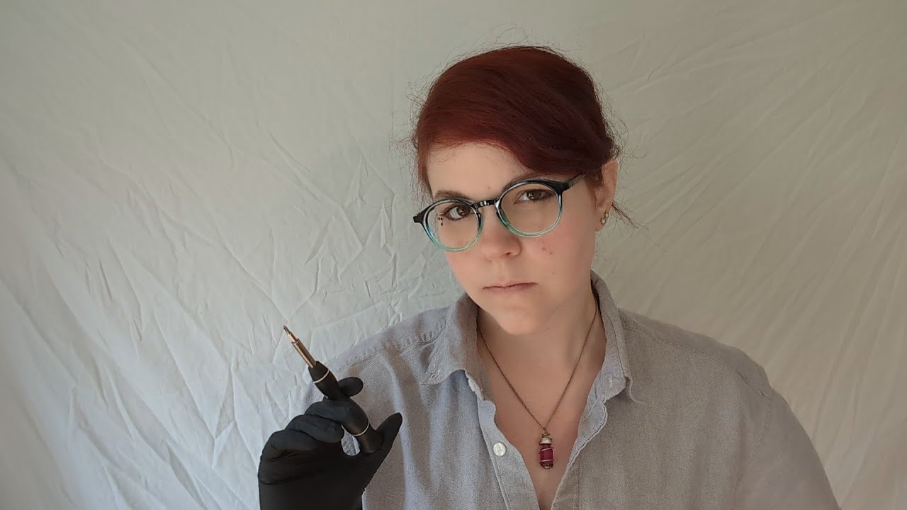 ASMR -  Ear Cleaning and Experimenting Roleplay (IUI22) Mad Science Personal Attention, Soft Spoken