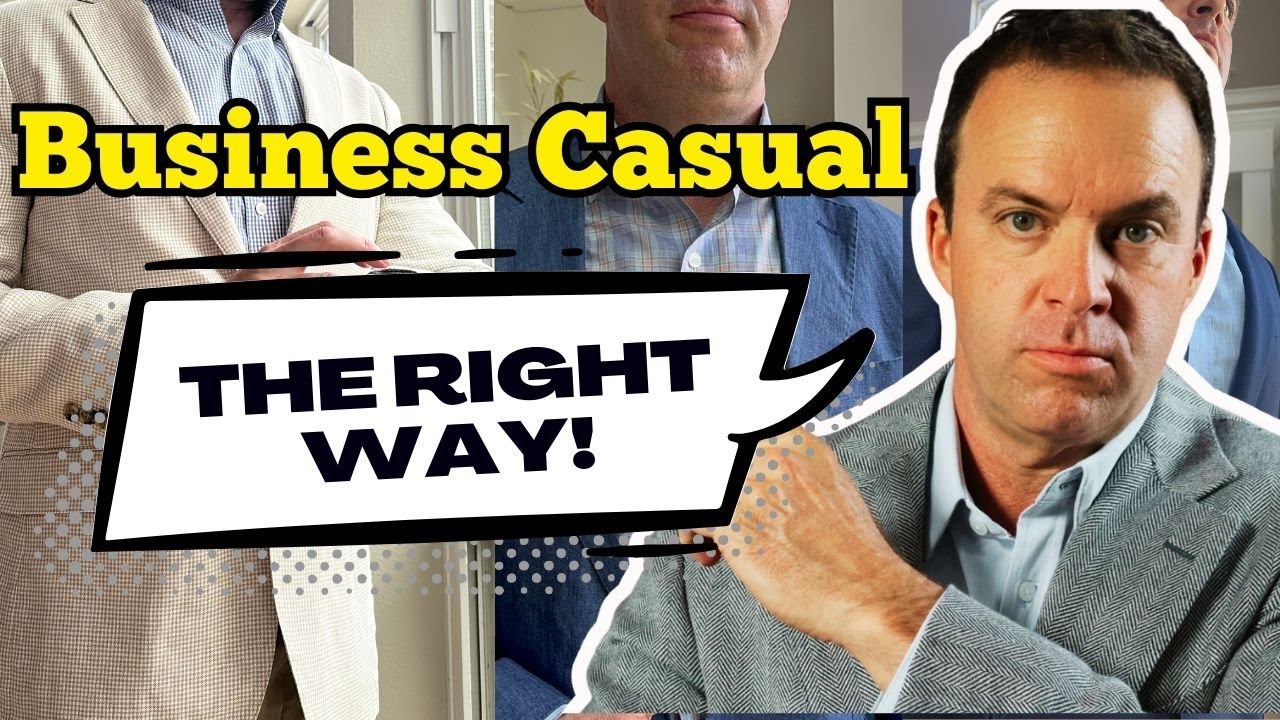 Top 5 Business Casual Upgrades Every Man Needs.