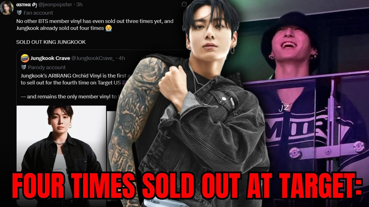 Four Target Sell-Outs—How Jungkook’s Record Is Quietly Reshaping BTS’ U.S. Sales Strategy