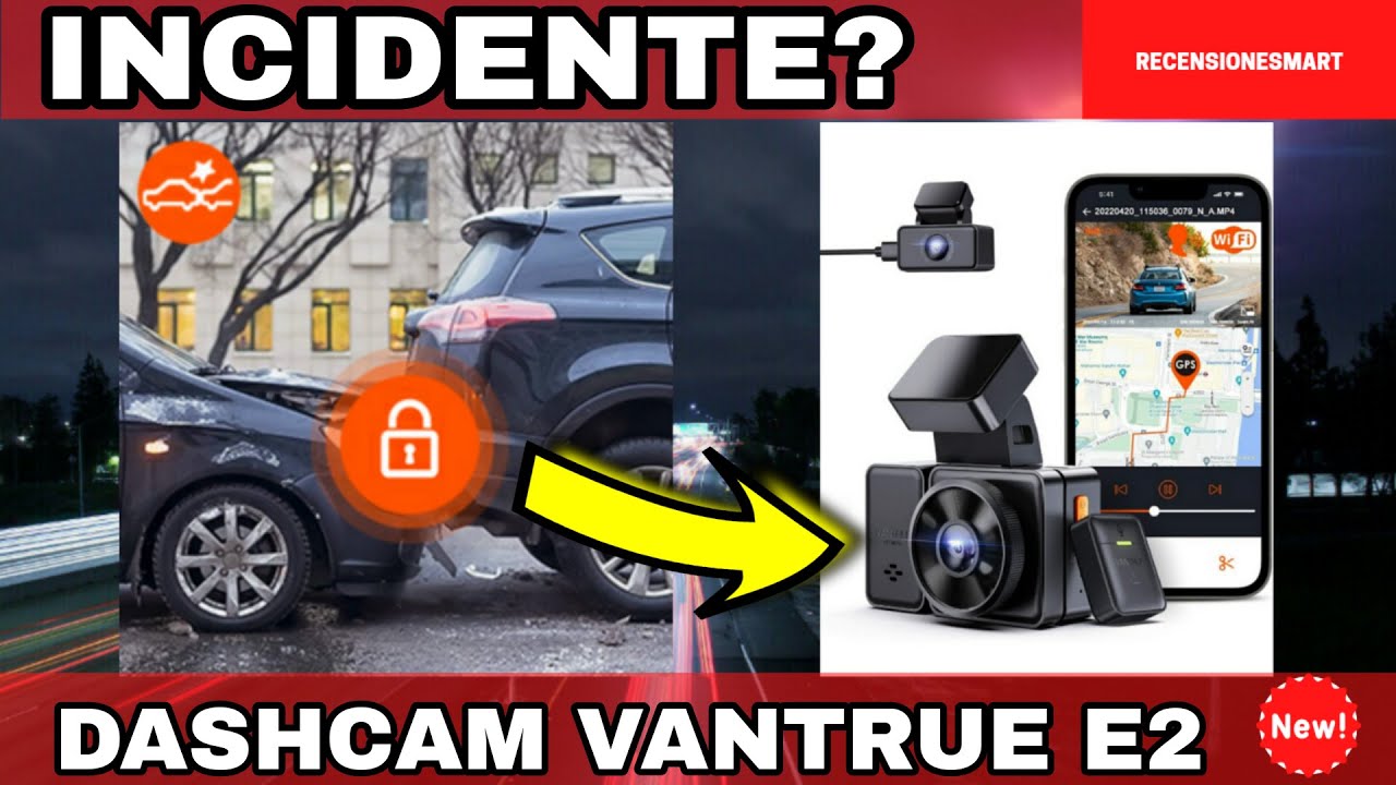 La MIGLIORE DASHCAM? - Recensione Vantrue E2 😱 CON CODICE SCONTO