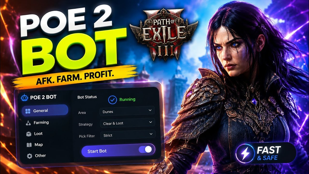 Я использовал лучший бесплатный бот для Path Of Exile 2 в 2026! И это просто безумие! | Poe 2 Aut...