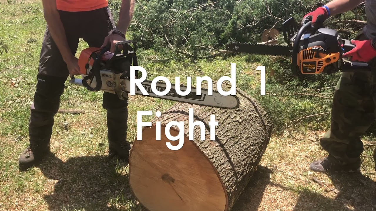 STIHL vs POPULAN PRO CHAINSAW