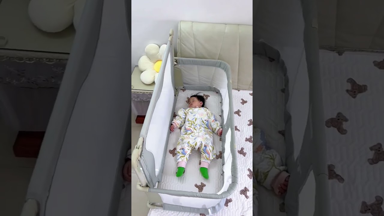 Baby Safety Bed Rail That Keeps Your Little One Safe During Sleep#safetyfirst