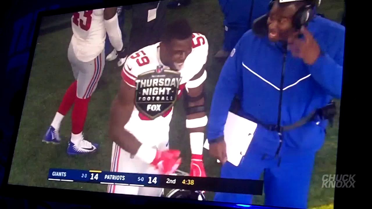 Giants Strip Brady For Touchdown | Chuck Knoxx Unloads