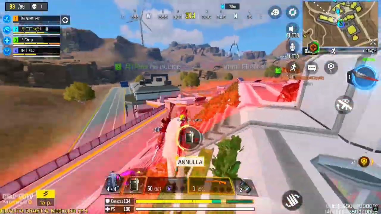 gameloop setting gameplay new season 120fps