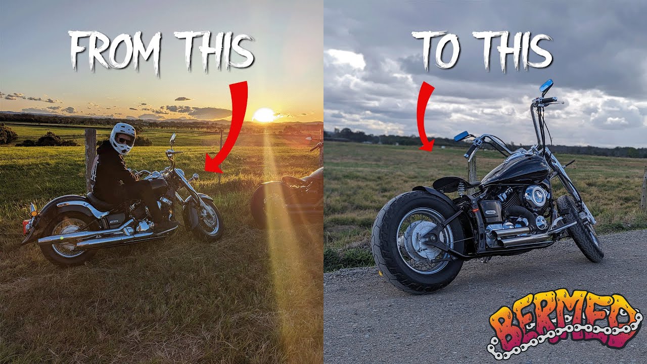 My Epic Bobber Transformation: 2005 V Star Budget Build