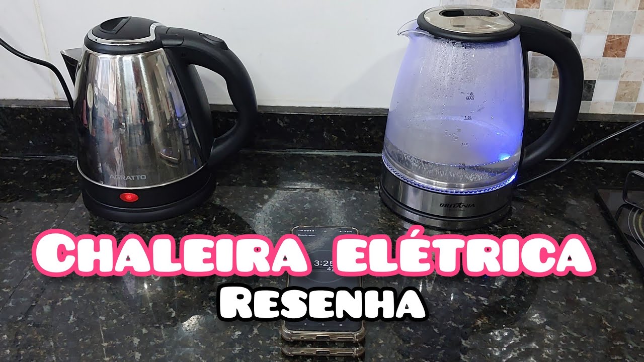 CHALEIRA ELÉTRICA || Britânia e Agratto - Resenha completa