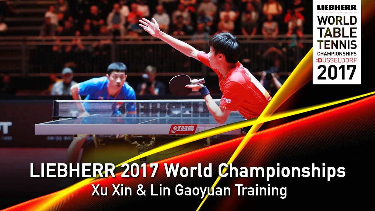 2017 World Championships | Xu Xin and Lin Gaoyuan Training
