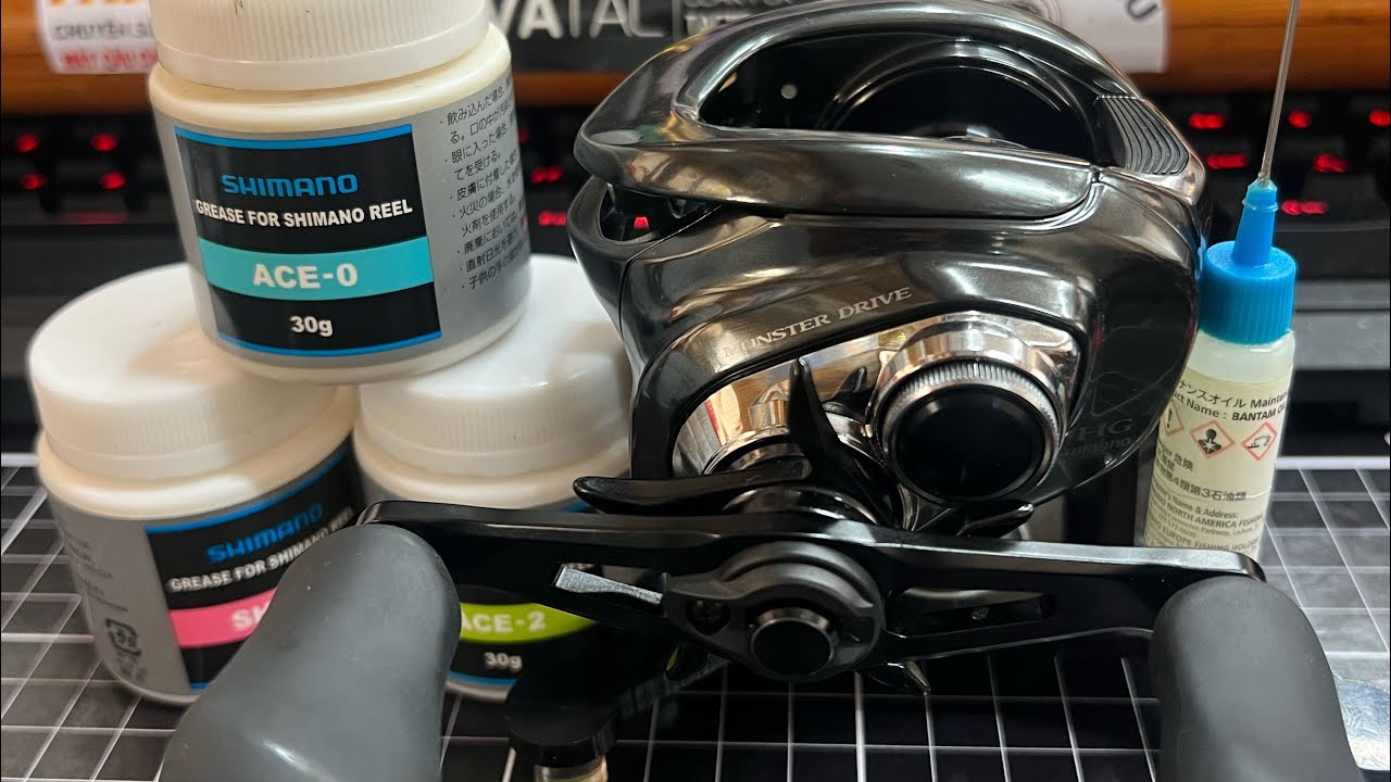Vệ sinh bảo dưỡng shimano Antares DC MD HG 2023